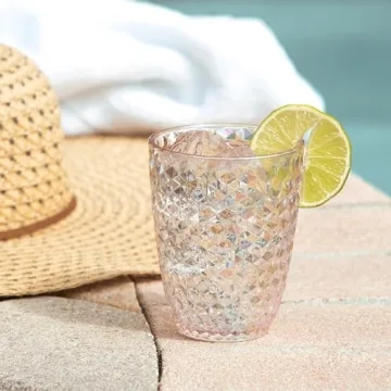 Durable BELLAFORTE Shatterproof Tumblers - Set of 4