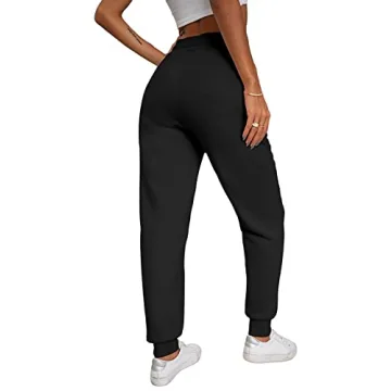 Yeokou Warm Sherpa Lined Athletic Sweatpants for Women