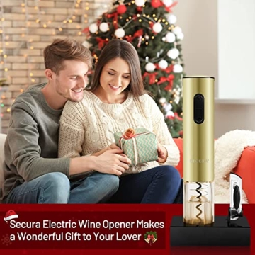 Rechargeable Electric Wine Opener - Effortless and Stylish
