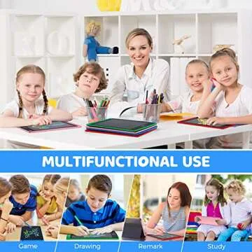 Zhehao 32 Pieces LCD Doodle Board for Kids 8.5 Inch