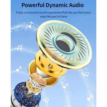 PocBuds Bluetooth Earbuds 80hrs Playtime Wireless Charging