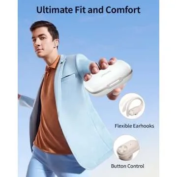 PocBuds Bluetooth Earbuds 80hrs Playtime Wireless Charging