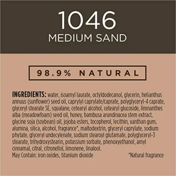 Burt's Bees Medium Sand Liquid Makeup for Natural Coverage