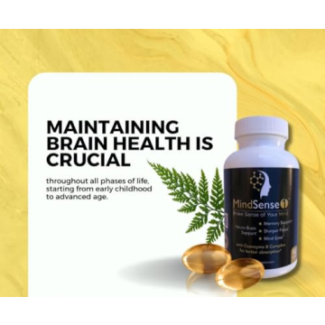 MindSense1 Brain Boost - Focus, Memory & Balanced Nutrition