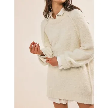 Beaully Oversized Crewneck Sweater for Women - Cozy Style