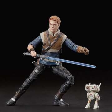 STAR WARS The Black Series Cal Kestis Toy 6" Scale Jedi: Fallen Order Collectible Action Figure, Toys for Kids Ages 4 & Up