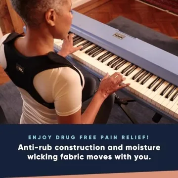 Adjustable Copper Posture Corrector for Pain Relief & Support