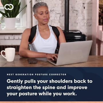 Adjustable Copper Posture Corrector for Pain Relief & Support