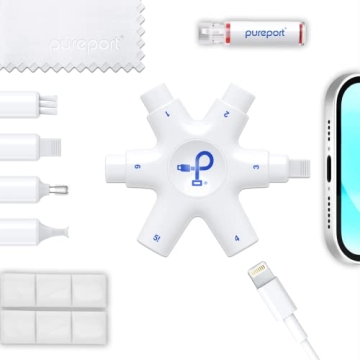 PurePort Phone Cleaning Kit for Cable & Port Repairs