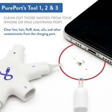 PurePort Phone Cleaning Kit for Cable & Port Repairs