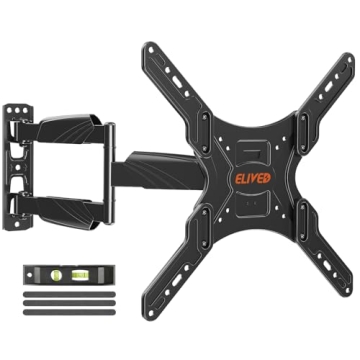 Versatile ELIVED UL Listed TV Mount | Full Motion 26-60 Inch