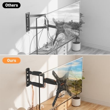 Versatile ELIVED UL Listed TV Mount | Full Motion 26-60 Inch