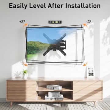 Versatile ELIVED UL Listed TV Mount | Full Motion 26-60 Inch