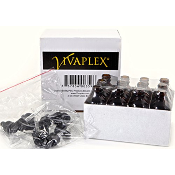 Premium Amber Glass Bottles with Eye Droppers for Oils