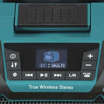 Makita XRM11 18V LXT® / 12V max CXT® Lithium-Ion Cordless Bluetooth® Job Site Speaker, Tool Only