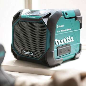 Makita XRM11 18V LXT® / 12V max CXT® Lithium-Ion Cordless Bluetooth® Job Site Speaker, Tool Only