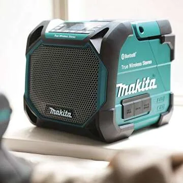 Makita XRM11 18V LXT® / 12V max CXT® Lithium-Ion Cordless Bluetooth® Job Site Speaker, Tool Only