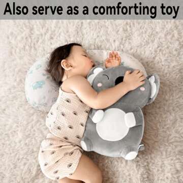 Raelitego Baby Head Protector Backpack for Falling Crawling and Walking Toddler Essentials Harness Infant Koala Toys Helmets Baby Lover Gifts for 0.5-3 Years 6-12 Months