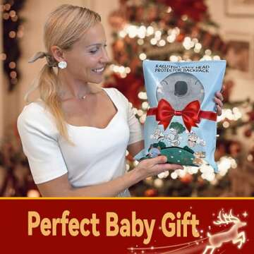 Raelitego Baby Head Protector Backpack for Falling Crawling and Walking Toddler Essentials Harness Infant Koala Toys Helmets Baby Lover Gifts for 0.5-3 Years 6-12 Months