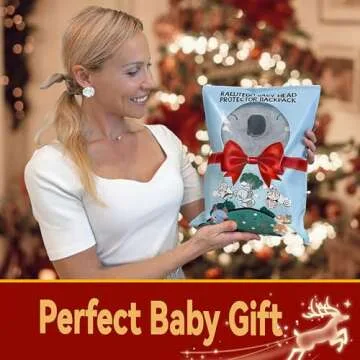 Raelitego Baby Head Protector Backpack for Safety