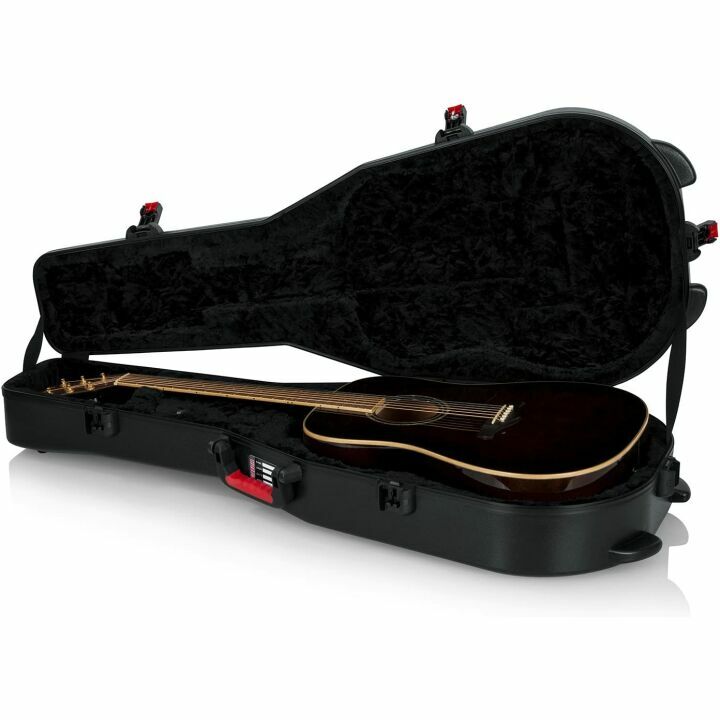 Gator Cases Molded Flight Case for Dreadnought Guitars