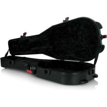 Gator Cases Molded Flight Case for Dreadnought Guitars