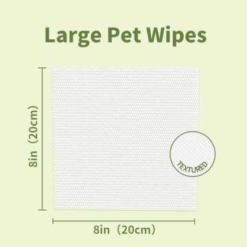 400 Unscented Dog Wipes for Paws and Butt Plant Based Hypoallergenic Pets Cleansing & Deodorizing Anal Gland Hygienic Puppy Wipes for Dogs Face and Body Cat Wipes Cleaning Fur Doggie Wipes Doggy Wipes