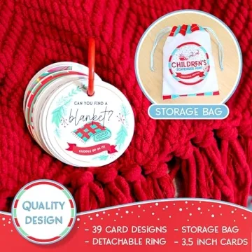 LMC Children's Scavenger Hunt Christmas Edition for Toddlers