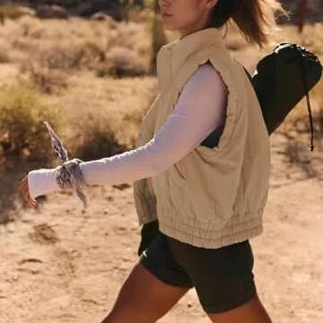 Stylish Ainangua Women's Cropped Puffer Vest for Layering