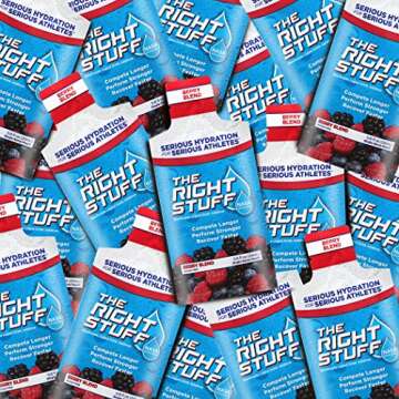 The Right Stuff Electrolyte Drink Concentrate - 10 Pouch Box - Berry Blend