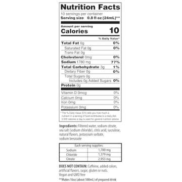 The Right Stuff Electrolyte Drink Concentrate - 10 Pouch Box - Berry Blend