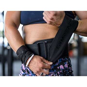 Gymreapers Strength Wrist Wraps for Cross Training, Olympic Lifting, WOD Workouts - Strong Wrist Sup...