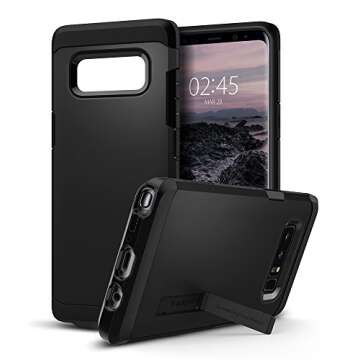 Spigen Tough Armor Designed for Samsung Galaxy Note 8 Case (2017) - Black