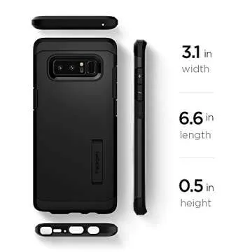 Spigen Tough Armor Designed for Samsung Galaxy Note 8 Case (2017) - Black
