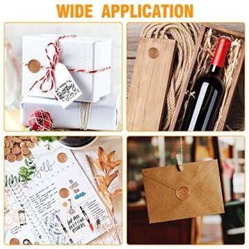 100 Pcs Adhesive Wax Seal Stickers- Wedding Invitation Stickers Rose Flower & Olive Branch Envelope Seal Stickers Gold Vintage Envelopes Embossed Seals for Bridal Shower Party Birthday Supply