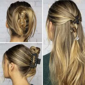 Scunci Claw Clip Gift Set – Versatile Hair Accessories