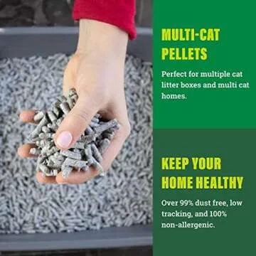 Fresh News Multi-Cat Non Clumping Paper Cat Litter, 25 Pound