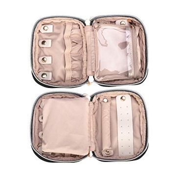 Mini Jewelry Travel Case - Elegant Organizer for Accessories