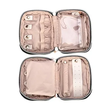 Mini Jewelry Travel Case - Elegant Organizer for Accessories