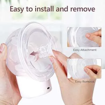 Flange Inserts 17mm for Momcozy S9/S9pro/S10/S12/S12pro/Medela/Tsrete/Spectra/Bellababy etc 24mm Wearable Breast Pump, Reduce 24mm Tunnel Down to Correct Size - 6PCS