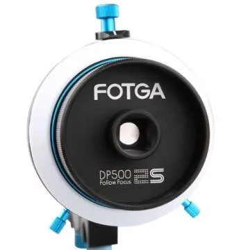 Fotga Upgrade DP500IIS Quick Rlease Dampen Follow Focus A/B Hard Stop for 15mm Rail DSLR Rig 5DII III IV 7D D90 D5 D500 D850 DSLR Camera, A7 A7R A7S II III A9, GH4/5/5S