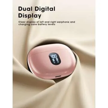 ZZU Wireless Earbuds with Big Bass, 48-Hour Playtime