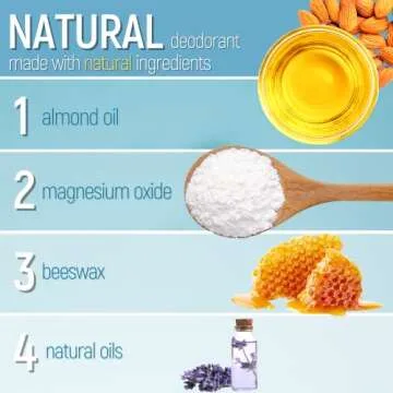 MAGSOL Natural Deodorant for Men & Women - Perfect for Ultra Sensitive Skin, Aluminum Free Deodorant for Men, Aluminum Free Deodorant for Women, Baking Soda Free (Sweet Orange)