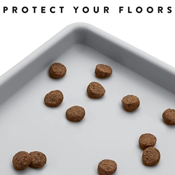 Durable CatGuru Cat Food Mat - Waterproof Silicone Solution