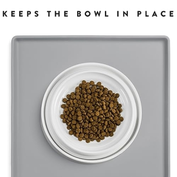 Durable CatGuru Cat Food Mat - Waterproof Silicone Solution