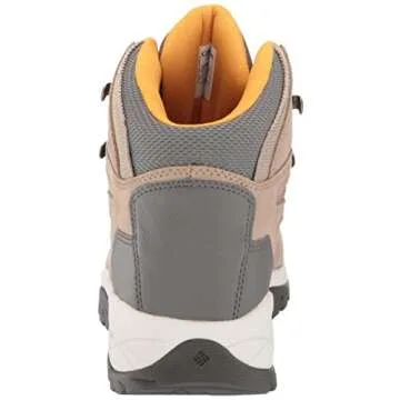 Columbia Women’s Newton Ridge Plus Waterproof Amped Hiking Boot, Waterproof Leather, Oxford Tan/Dusty Green, 6.5