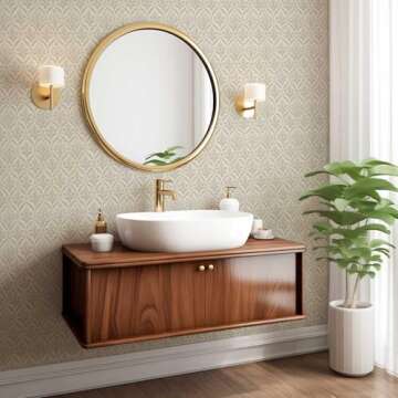 YXTII Floral Peel and Stick Wallpaper for Home Decor