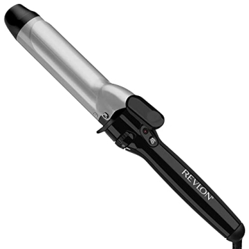 Revlon Perfect Heat Triple Ceramic Curling Iron for Silky Smooth Loose Curls (1-1/2 in)