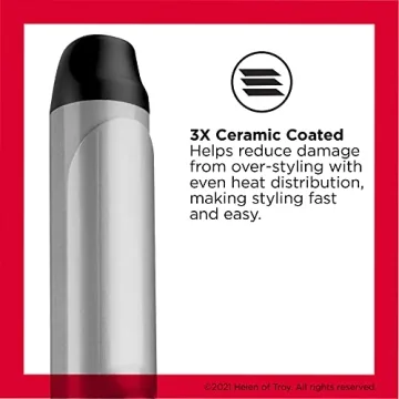 Revlon Triple Ceramic Curling Iron for Effortless Loose Curls