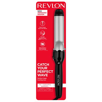 Revlon Triple Ceramic Curling Iron for Effortless Loose Curls